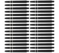 DEEPCRAFF 50 Set Set di Aste in Nylon Nero 2ba per Freccette Professionali Leggere e Resistenti, Filettatura per Competizioni, per Appassionati di Freccette