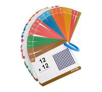DEEPCRAFF 85 Pezzi Carte di Moltiplicazione per Tecnologia di Stampa Hd, Riutilizzabili a Secco, Facili da Trasportare, per Sessioni di Pratica Matematica e Giochi Educativi