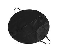 DEEPCRAFF Borsa per Balletto e Antipolvere con Manici e Cerniera, Non Tessuto Nero, Pieghevole, per Viaggi e Ambienti Affollati
