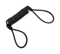 DEEPCRAFF Cavo Promemoria Blocca Disco per Bici, Cavo di Promemoria per Blocca Disco, Pvc e Acciaio, Nero, per Bici e Attrezzatura da Ciclismo