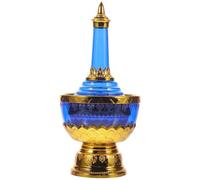 DEEPCRAFF Coppa Buddhista in Plastica Blu per Offerte, Decorazione Tavolo