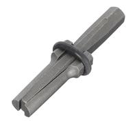 DEEPCRAFF Cuneo per Spaccare Pietre in Ferro Nero, Utensile Manuale per Demolizione Statica di Edifici Urbani, Spaccapietre Pratico e Resistente