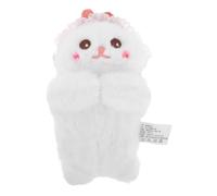DEEPCRAFF Decorazione per Auto Interno Peluche Coniglio Adorabile, Facile Installazione, senza Danni, Accessorio per Leva Tergicristallo, per Ragazze e Donne