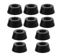 DEEPCRAFF Piedini in Gomma per Casse Acustiche 10 Pezzi Antivibrazione Supporto Stabile per Subwoofer e Amplificatori Chitarra per Studio Musicale e Performance