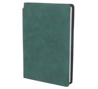 DEEPCRAFF PU Quaderno per Appunti e Liste A5 Portatile Lavagna Bianca | Scrivi e Cancella senza Tracce, Supporto Fisso Base Piatta, Porta Penna Integrato