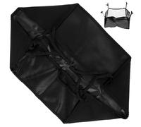 DEEPCRAFF Walker Accessories for Seniors, Drive Walker Accessories, Borsa da Passeggio sotto Sedile per Walker e Sedia a Rotelle, Oxford, Nero, Facile da Installare, Con Tasche Laterali in