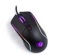 DeepDarth programmable gaming mouse with 9 rgb lighting modes, 6 dpi levels, erg