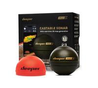 Deeper CHIRP+ 3 Sonar GPS Castable - Rilevatore di profondità portatile per pesca in barca, pesca sul ghiaccio, pesca da riva - Mappe di profondità 3D personali con app gratuita intuitiva