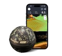 Deeper CHIRP+ 4 Finder Castable Fish Finder con GPS - Sonar portatile per barca, ghiaccio e pesca da riva, mappatura 2D/3D tramite app