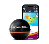 Deeper Pro+ 2 Fish Finder - Sonar da Pesca con GPS, Ecoscandaglio Wireless, Cerca, Trova, Localizzatore Pesci, Per Kayak, Barche, Pesca sul Ghiaccio, Radar Pesci, Con App GRATIS