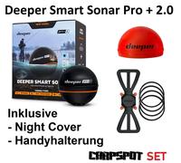 Deeper Pro Plus 2+ Wifi GPS Ecoscandaglio Smart Sonar + Cellulare Supporto+