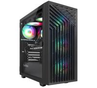 DeepGaming Vortex PC Gaming (Intel Core i9-14900KFF, NVIDIA RTX 5070 12GB, 32GB RAM, SSD 1TB M.2, raffreddamento liquido 240mm, Windows 11 Pro) PC Gamer