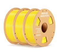 DEEPLEE Filamento per stampa PETG rapido 1,75 mm, 1 kg, giallo x3