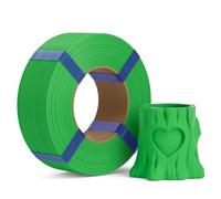 DEEPLEE Filamento PLA Basic 1.75mm, Verde Prato 1 kg, Senza Bobina | Precisione ±0.02 mm. Anti groviglio. Stampa liscia. Compatibile FDM.