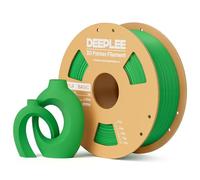 DEEPLEE PLA Basic 1,75 mm, Verde Prato, 1kg, +/-0,02 mm, per Stampanti FDM | A prova di intasamento, stampa fluida e costante, finitura liscia. Confezione da 1kg.