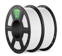 DEEPLEE PLA PRO Filamento 1,75 mm, Filamento Stampati in 3D Maggiore Tenacia, Precisione Dimensionale +/- 0,02 mm, Facile da Stampare, per la Maggior parte delle Stampanti 3D FDM 2KG Bianco