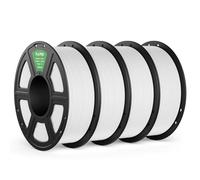DEEPLEE PLA PRO Filamento 1,75 mm, Filamento Stampati in 3D Maggiore Tenacia, Precisione Dimensionale +/- 0,02 mm, Facile da Stampare, per la Maggior parte delle Stampanti 3D FDM 4KG Bianco