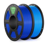 DEEPLEE PLA PRO Filamento 1,75 mm, Filamento Stampati in 3D Maggiore Tenacia, Precisione Dimensionale +/- 0,02 mm, Facile da Stampare, per la Maggior parte delle Stampanti 3D FDM 2KG Blu Azzurro
