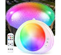 DeeprBlu Luci Sommergibili Piscina Sin Cable con Telecomando