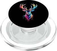Deer Amante Colorato Pop Art Bella Cervo PopSockets PopGrip per MagSafe