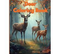 Deer Coloring Book