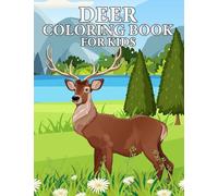 Deer Coloring Book for Kids