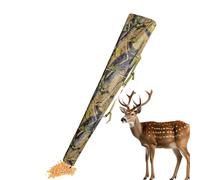 Deer Feeder Bag, Large Capacity Oxford Cloth Stag Corn Provider, 58.66x15.75x8.27 Inches Lightweight & Easy to Carry, Outdoor Game Feeders Pack for Hunting Grounds and Feeding