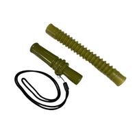 Deer Grunt Call - Aste a sonagli realistici portatili e regolabili per la caccia al cervo in coda bianca, attrezzatura durevole per forniture per esterni | Ideale per sport, spiaggia, viaggi, entr