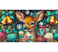 deer Jigsaw Puzzle Impossible 1000Pcs Decorazione per la casa. Giochi di Rilassamento e Intelletto per adulti e ragazzi da 14 anni 75x50cm/1000pcs