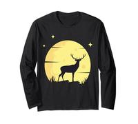 Deer Moon Stars/Cacciatori, Spirito, Maglia a Manica
