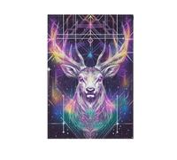 Deer Neon Mistero Tarocchi Carte bandiere all'aperto per giardino bandiere esterne & banner per la decorazione del giardino 28x40 double sided