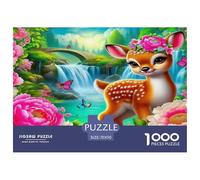 Deer Puzzle Da 1000 Pezzi Per Chi Cerca Stimoli Mentali: Un Desafio Divertente Per La Mente!