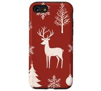Deer Reindeer Xmas Merry Christmas Navidad Winter Holiday Custodia per iPhone SE (2020) / 7/8