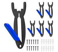 Deer Skull Hangers - 3,9 pollici Hooker for The Head Wall Mounts, 6 pezzi Trophy Display Mounits, Deers Skuull Mount Hanger Rack for Mule, Coyote, Antelope