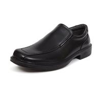 Deer Stags Greenpoint Scarpe Eleganti da Uomo, comode, Mocassini Formali per Matrimoni, Chiesa, Ufficio, Ballo di fine Anno, Nero, 47 EU