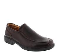 Deer Stags Greenpoint Scarpe Eleganti da Uomo, comode, Mocassini Formali per Matrimoni, Chiesa, Ufficio, Ballo di fine Anno, Marrone Scuro, 13 Wide