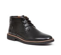 Deer Stags Men's Bangor Memory Foam Dress Casual Comfort Chukka Boot, Black Smooth, 8.5 Medium US