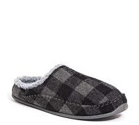 Deer Stags Men's Nordic Slipper Grey/Black 9 EEE US