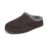 Deer Stags Mens Slippers, Pantofole Uomo, Carbone, 42 EU Larga