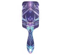 Deer Tarocchi spazzola antistatica per gli uomini Progettato massaggiatore testa per capelli spessi con manico ergonomico cepillos para cabello