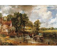 Deerbird Puzzle 1000 Pezzi Il Fieno Carrello The Hay Wain Museum Collection Puzzle, 1000 Pezzi Art Collection Puzzle per Adulti e Giovani Famose Serie di Dipinti Puzzle