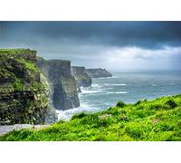 Deerbird Puzzle Grande da 1000 Pezzi - Le Scogliere di Moher, Irlanda - Puzzle da 1000 Pezzi per Adulti e Adolescenti - Cliffs of Moher Serie di Paesaggi 19,69 * 27,55 pollici