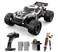 DEERC Auto RC Rapidi senza spazzole per ragazzi e adulti, camion di All Terreno RC 1:18, mega da Corsa 4x4 All Terreno, 50 Min, Monster Truck telecomandato impermeabile, compatibile con batteria 3S