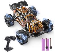 DEERC Auto telecomandata, auto radiocomandata, 2,4 GHz, con 2 batterie ricaricabili per 40 minuti di riproduzione, All Terrain Off-Road Monster Truck giocattolo per ragazzi bambini a partire dagli 8