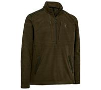 Deerhunter - Climate 1/2-Zip Fleece with 37.5 Technology - Giacca in pile M olivia/marrone