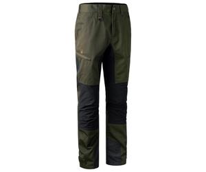 Deerhunter - Rogaland Stretch Trousers With Contrast - Pantaloni da trekking 28 - Short olivia/nero