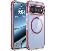 DEERLAMN Forte custodia magnetica per Google Pixel 11/Pixel 11 Pro | Adatto per Pixelsnap Compatibile con Magsafe Protezione dalle cadute di grado militare sottile antiscivolo trasparente