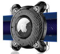 DEERLET Airtag, supporto per collare per cani, supporto Airtag impermeabile IPX8 per collare per cani, cinturino con fibbia in metallo rimovibile, supporto ultraleggero in TPU rigido, compatibile con