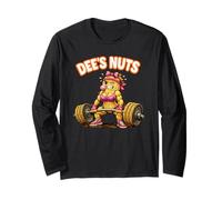 Dee's Nuts Gym Mommy per Donne muscolari Che sollevano Pesi Maglia a Manica