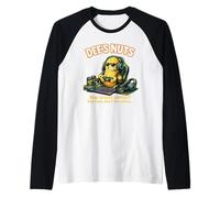 Dee's Nuts You Want Some? Gamer Peanut Funny Gaming Meme Maglia con Maniche Raglan